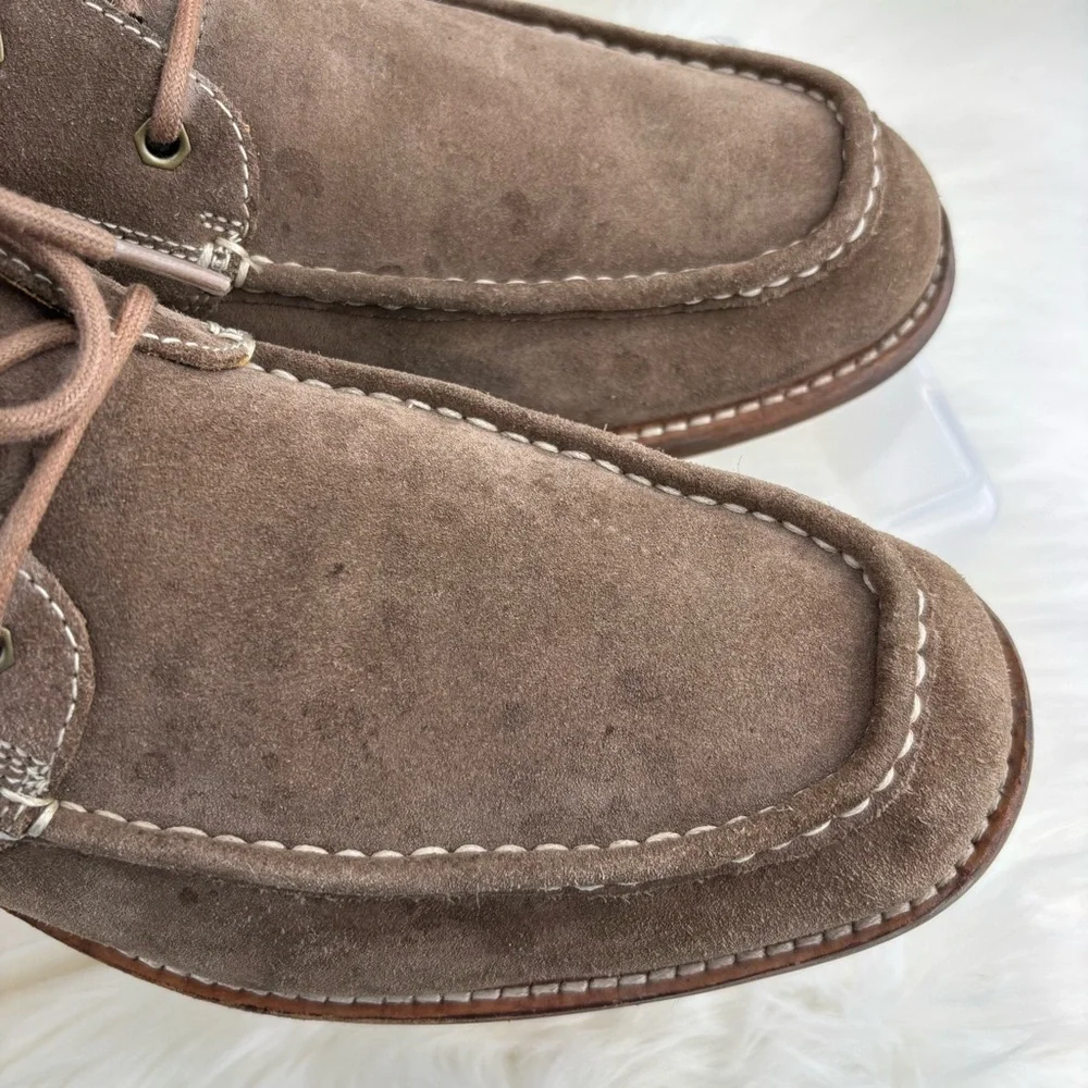 UGG VIA LUNGARNO SUEDE LACE UP BOOTS SIZE 11 MAN